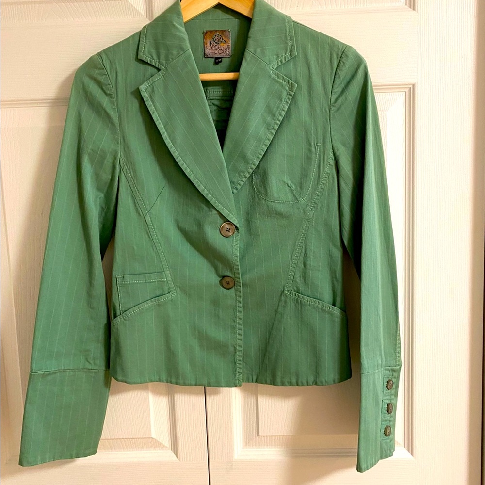 Lady’s suit, green, size S/M slim